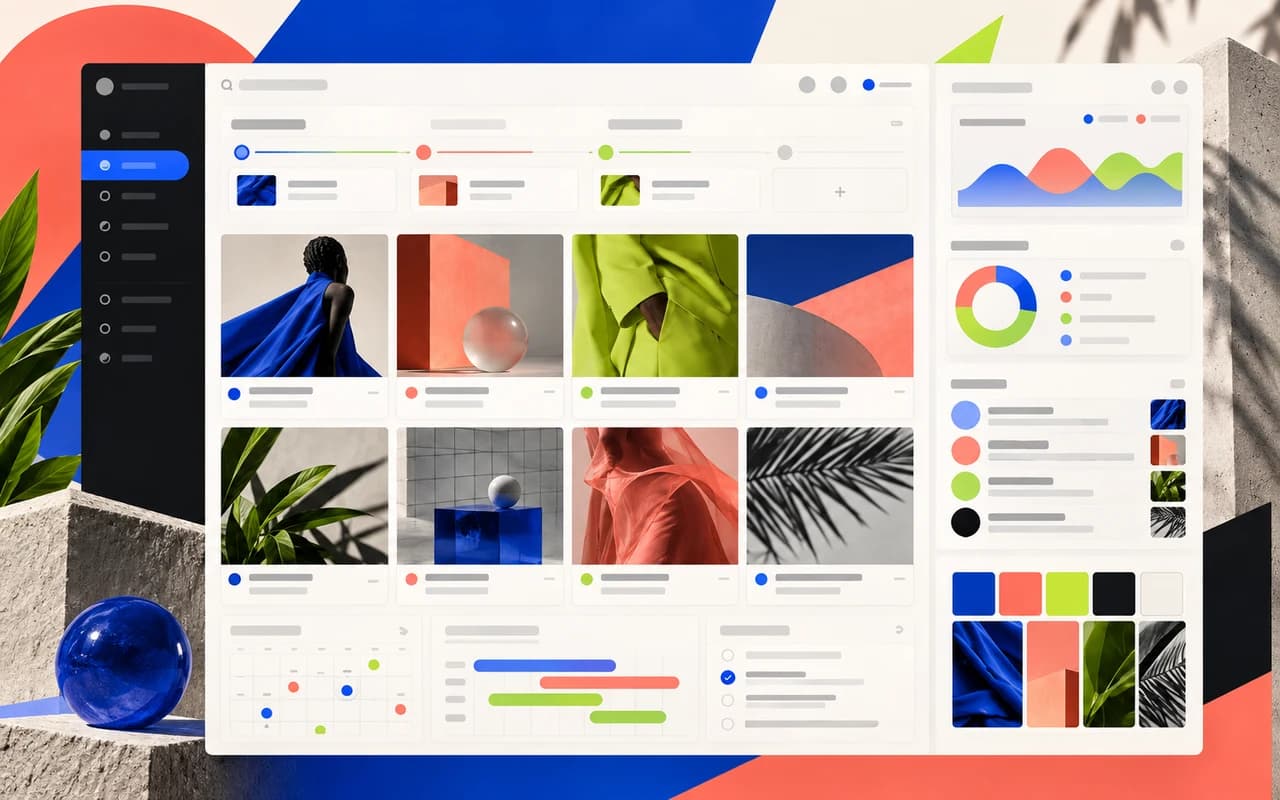 Generated concept visualization of the FanLook Lab creator dashboard